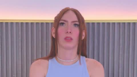 Snapshot of _gingercherry_ chatting on February 26, 5:28 am Ginger Cherry online show from February 26, 5:28 am