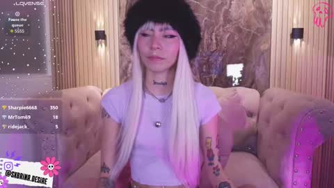 Sabrina online show from November 4, 8:30 pm