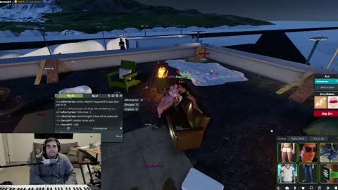 Aaron online show from February 16, 10:10 pm