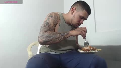 ig aaron hunter123 online show from January 22, 12:27 am