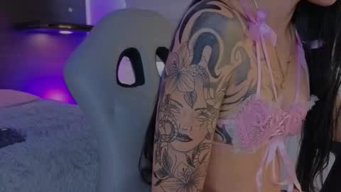 Snapshot of abella_as chatting on January 14, 6:57 pm Abella online show from January 14, 6:57 pm