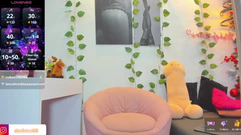 Snapshot of abril_ricci chatting on January 10, 10:28 am Abril  online show from January 10, 10:28 am