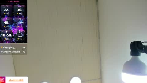 Snapshot of abril_ricci chatting on January 29, 10:27 am Abril  online show from January 29, 10:27 am