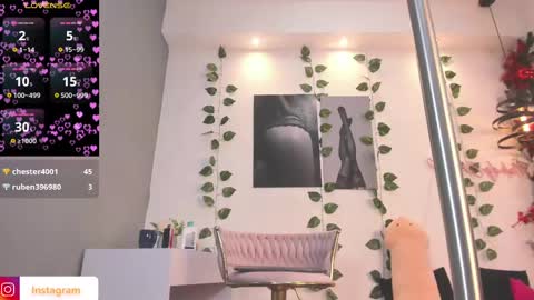 Snapshot of abril_ricci chatting on February 18, 6:15 am Abril  online show from February 18, 6:15 am