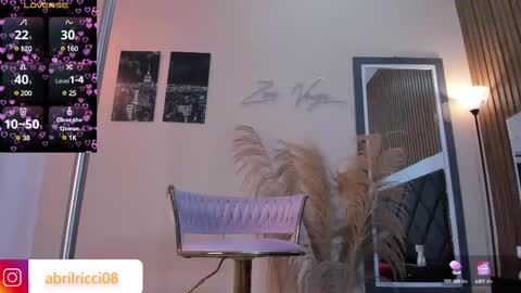 Snapshot of abril_ricci chatting on February 25, 3:42 am Abril  online show from February 25, 3:42 am