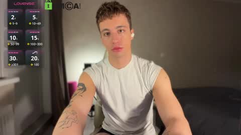 Snapshot of adampolerno chatting on April 30, 10:25 pm Hi Im Adam Glad to see u here 3 And its my first day online show from April 30, 10:25 pm