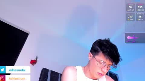 Snapshot of adrianrushx chatting on June 25, 3:17 am Adrian online show from June 25, 3:17 am