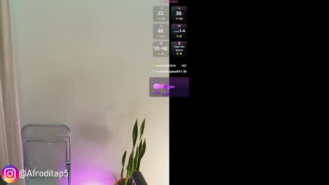 Snapshot of afrodita_p_ chatting on March 1, 9:51 am Afrodita P online show from March 1, 9:51 am