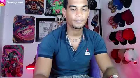 Snapshot of aharon_sexo1 chatting on January 2, 4:20 am Aharon Zamora online show from January 2, 4:20 am