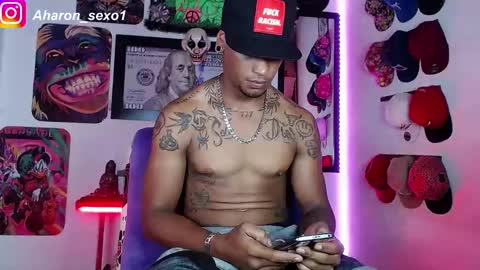 Snapshot of aharon_sexo1 chatting on January 3, 10:29 pm Aharon Zamora online show from January 3, 10:29 pm