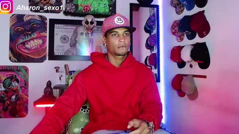 Snapshot of aharon_sexo1 chatting on January 7, 2:42 am Aharon Zamora online show from January 7, 2:42 am