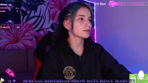 Snapshot of alejabeltran chatting on February 12, 4:44 pm Aleja online show from February 12, 4:44 pm