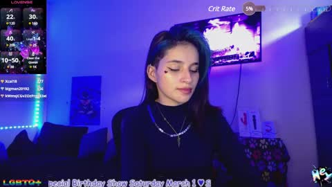 Snapshot of alejabeltran chatting on February 25, 5:58 pm Aleja online show from February 25, 5:58 pm