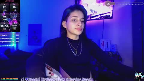 Snapshot of alejabeltran chatting on February 25, 11:00 pm Aleja online show from February 25, 11:00 pm