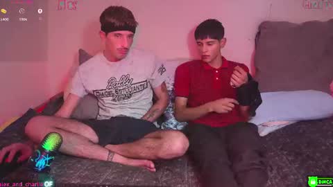 Snapshot of alex_and_charlie chatting on June 14, 12:40 pm alex_and_charlie online show from June 14, 12:40 pm