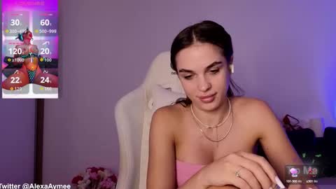 Snapshot of alexaaimee chatting on September 15, 8:31 pm Alexa online show from September 15, 8:31 pm