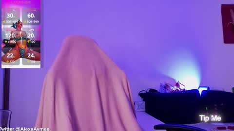Snapshot of alexaaimee chatting on October 18, 4:59 am Alexa online show from October 18, 4:59 am