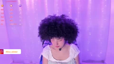 Snapshot of alice_wiinter chatting on January 16, 8:46 pm Alice online show from January 16, 8:46 pm