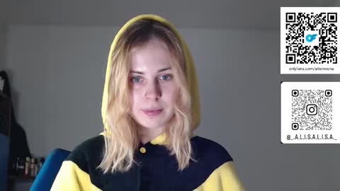 Snapshot of alismoona chatting on January 16, 10:58 pm Alisa online show from January 16, 10:58 pm