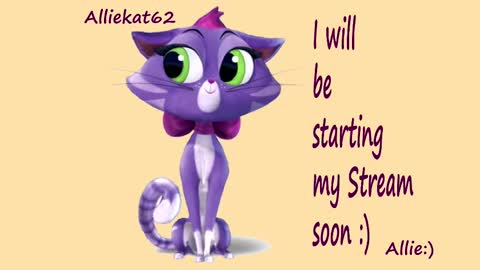 Allie online show from February 15, 3:28 pm