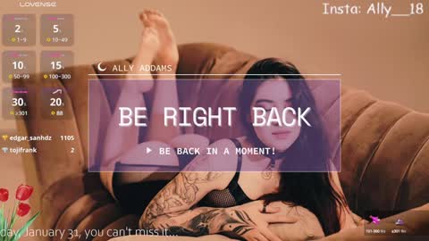 Ally  online show from January 25, 10:19 am