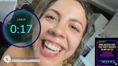 Snapshot of alondra_on_fire chatting on May 31, 3:41 pm Alondra Suarez online show from May 31, 3:41 pm