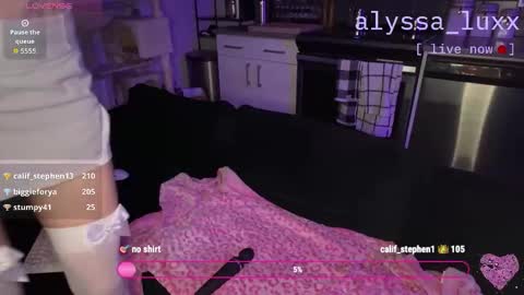 Alyssa online show from February 7, 7:56 am