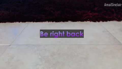 Amai  Sinclair  online show from September 14, 6:01 am