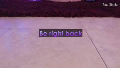 Amai  Sinclair  online show from September 19, 6:04 am