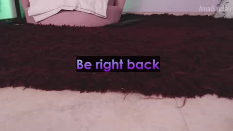 Amai  Sinclair  online show from October 26, 6:08 am