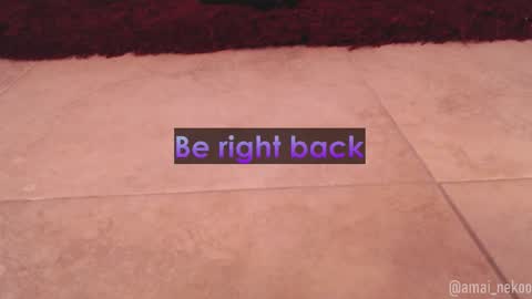 Amai  Sinclair  online show from November 9, 6:12 am