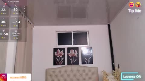 Amaranta online show from January 13, 12:21 pm