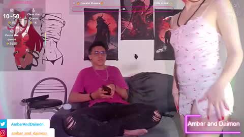 AMBAR AND DAIMON online show from October 21, 4:13 am