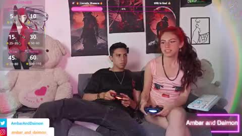 AMBAR AND DAIMON online show from October 28, 7:01 am