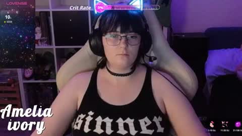 Snapshot of ameliaivory chatting on July 21, 1:52 am ameliaivory online show from July 21, 1:52 am