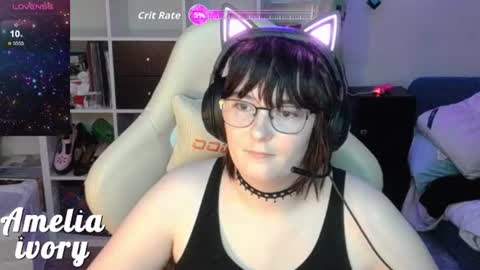 Snapshot of ameliaivory chatting on August 10, 5:11 am ameliaivory online show from August 10, 5:11 am