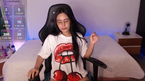 Snapshot of amy_stiward chatting on October 12, 3:22 pm Mia Cristancho online show from October 12, 3:22 pm