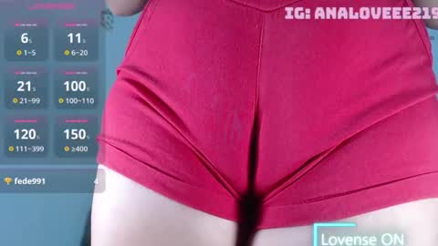 Snapshot of ana_loveee chatting on May 10, 4:45 pm Ana lopez - Cameltoe girl online show from May 10, 4:45 pm
