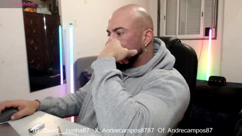 Snapshot of andrecampos87 chatting on February 10, 10:36 pm Instagram online show from February 10, 10:36 pm