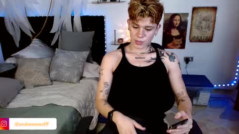 Snapshot of andreewwolffman chatting on December 3, 4:36 am Andrew online show from December 3, 4:36 am