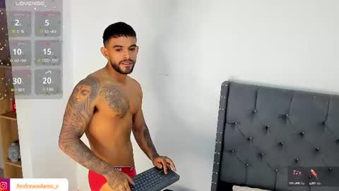 Snapshot of andrewadans02 chatting on June 19, 1:15 pm andrew online show from June 19, 1:15 pm
