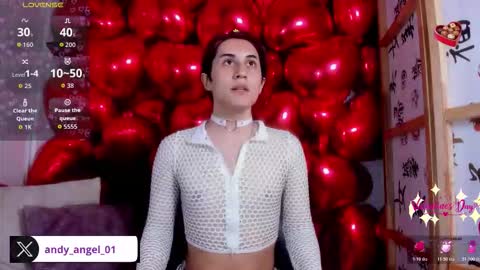 andy angel online show from February 25, 10:03 am