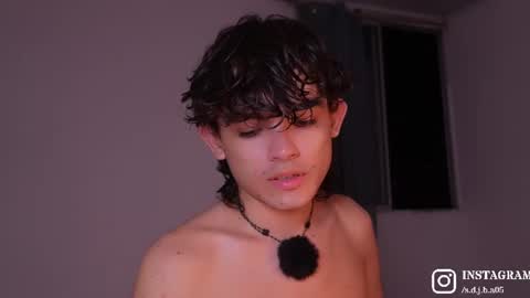 Snapshot of angelocute_ chatting on June 21, 1:08 am Angelo I work from home this is my room online show from June 21, 1:08 am