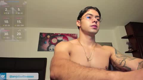 Snapshot of angelovfitnessxv chatting on October 8, 3:42 pm angelov online show from October 8, 3:42 pm