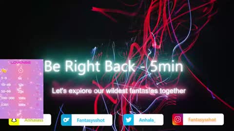 Anhala Rivera online show from November 9, 7:45 pm