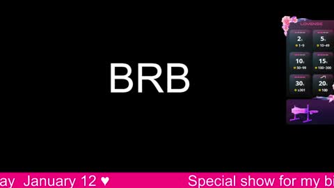 Snapshot of anitamesa chatting on January 10, 9:23 am Anita online show from January 10, 9:23 am