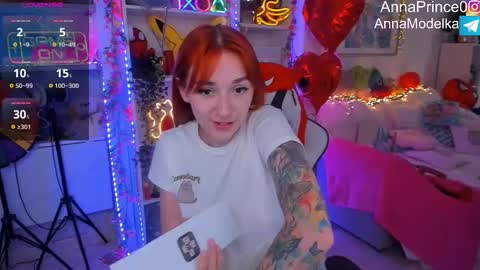 Snapshot of anna_prince chatting on February 20, 7:01 am Anna online show from February 20, 7:01 am