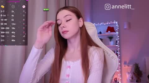 annelitt online show from January 5, 6:45 pm