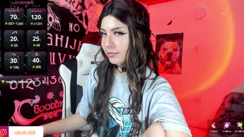 Snapshot of anni_420_ chatting on December 30, 1:15 am Nikoll online show from December 30, 1:15 am