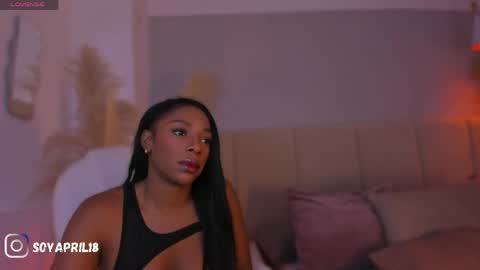 Snapshot of april_ebony18_ chatting on April 17, 10:40 am April online show from April 17, 10:40 am